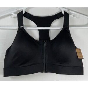 NWT Victoria's Secret PINK Ultimate Sports Bra High Impact Lightly Line Black XL